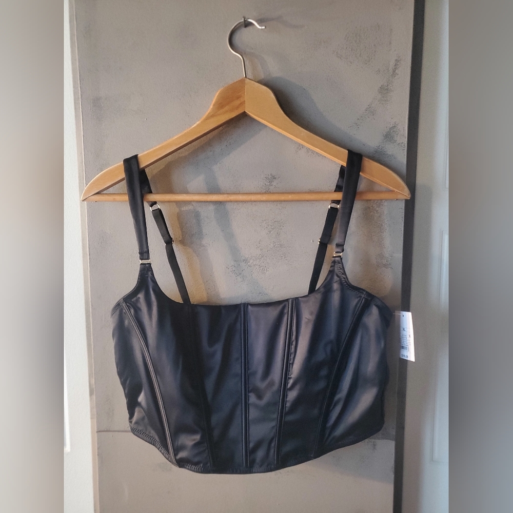 Target Black Crop Top